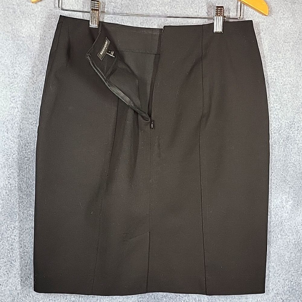 Banana Republic Black Stretch Seamed Mini Skirt - Picture 10 of 15